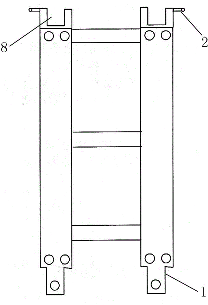 10KV-circuit combined ladder stand