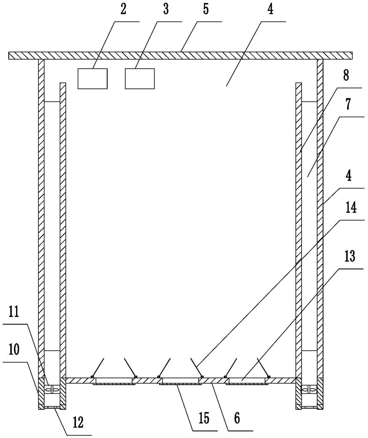 Moisture proof power cabinet