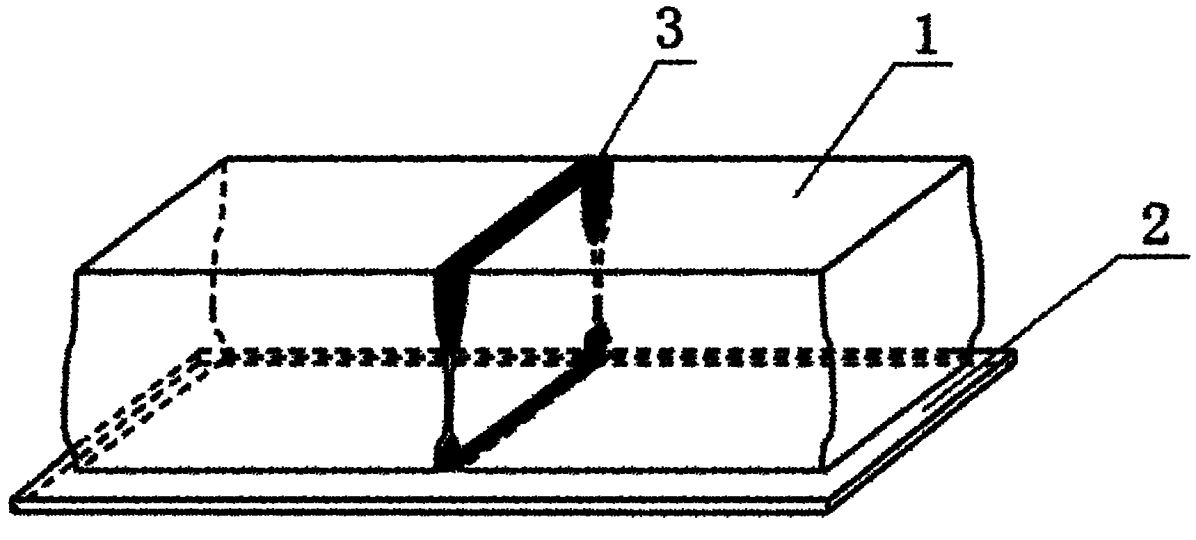 Crystal-block bonding rod slicing process