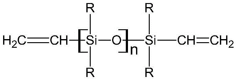 A kind of transparent silicone gel for stable and oil-proof electronic components