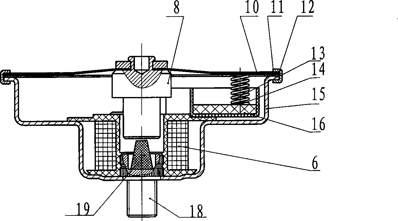 Novel electronic horn for automobile and manufacturing method thereof