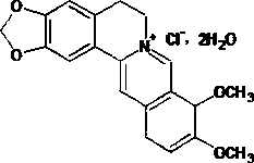 Method for preparing berberine hydrochloride intermittent