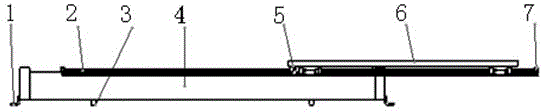 A Self-Driven Precision Guide Rail Type Frame Accurate Positioning and Pushing Device