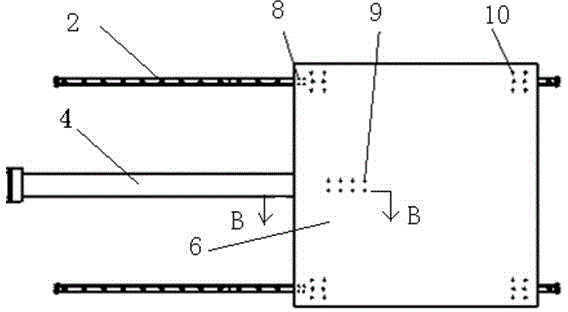 A Self-Driven Precision Guide Rail Type Frame Accurate Positioning and Pushing Device