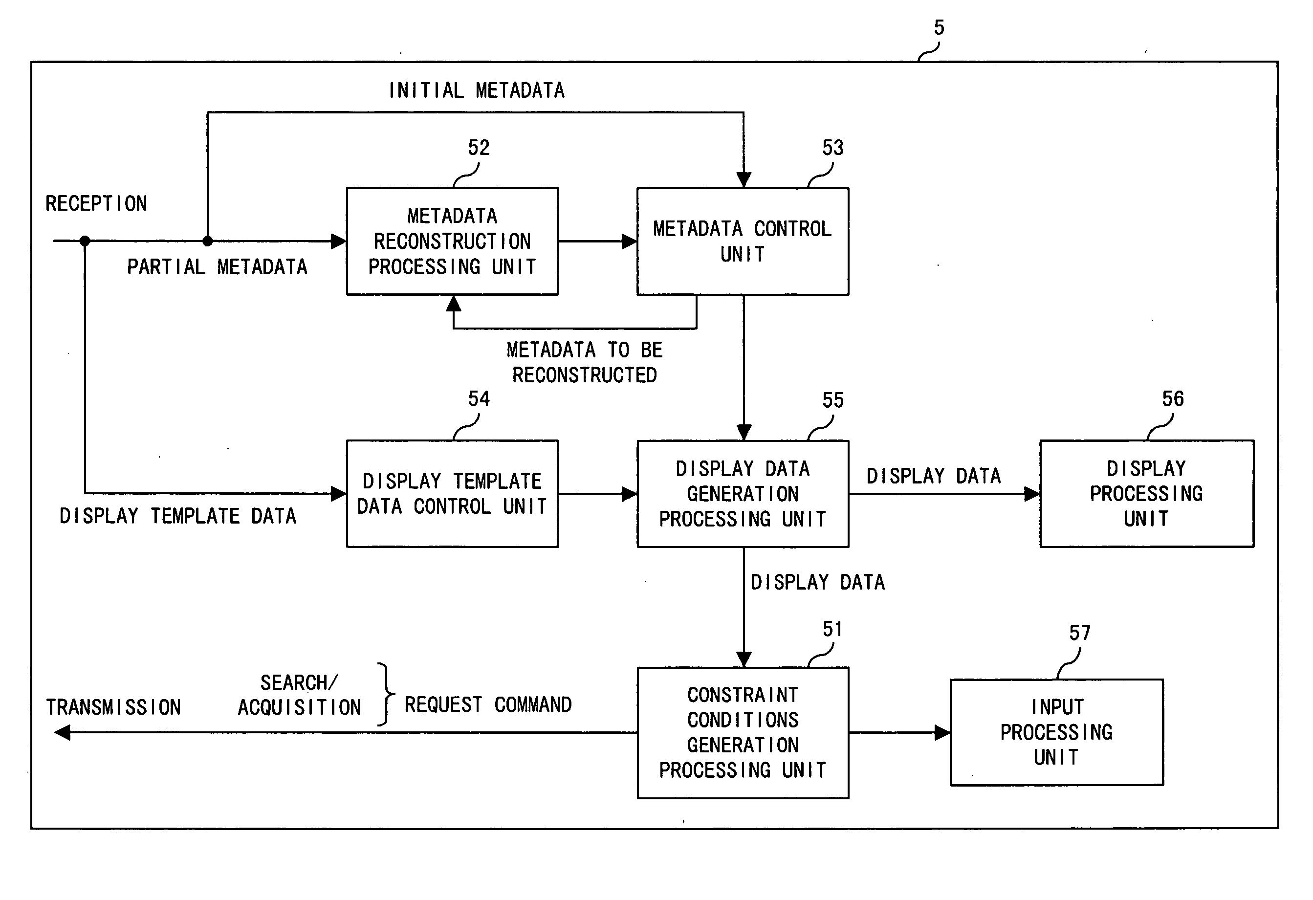 Search processing system, its search server, client, search processing method, program, and recording medium