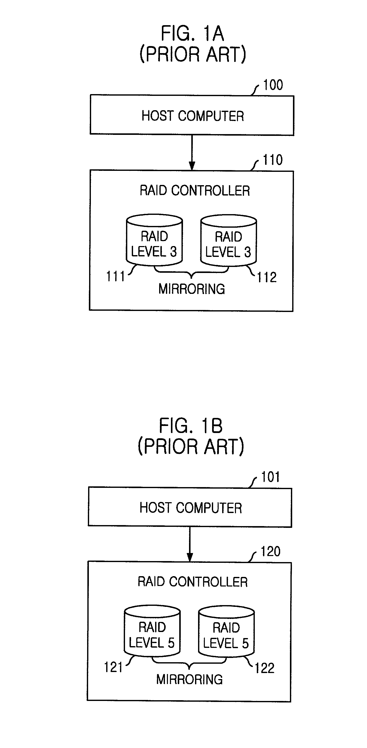 Hierarchical RAID system including multiple RAIDs and method for controlling RAID system