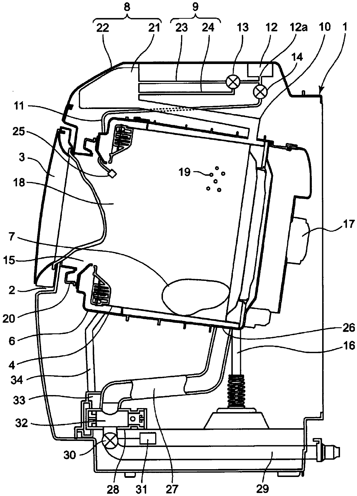 front load washing machine