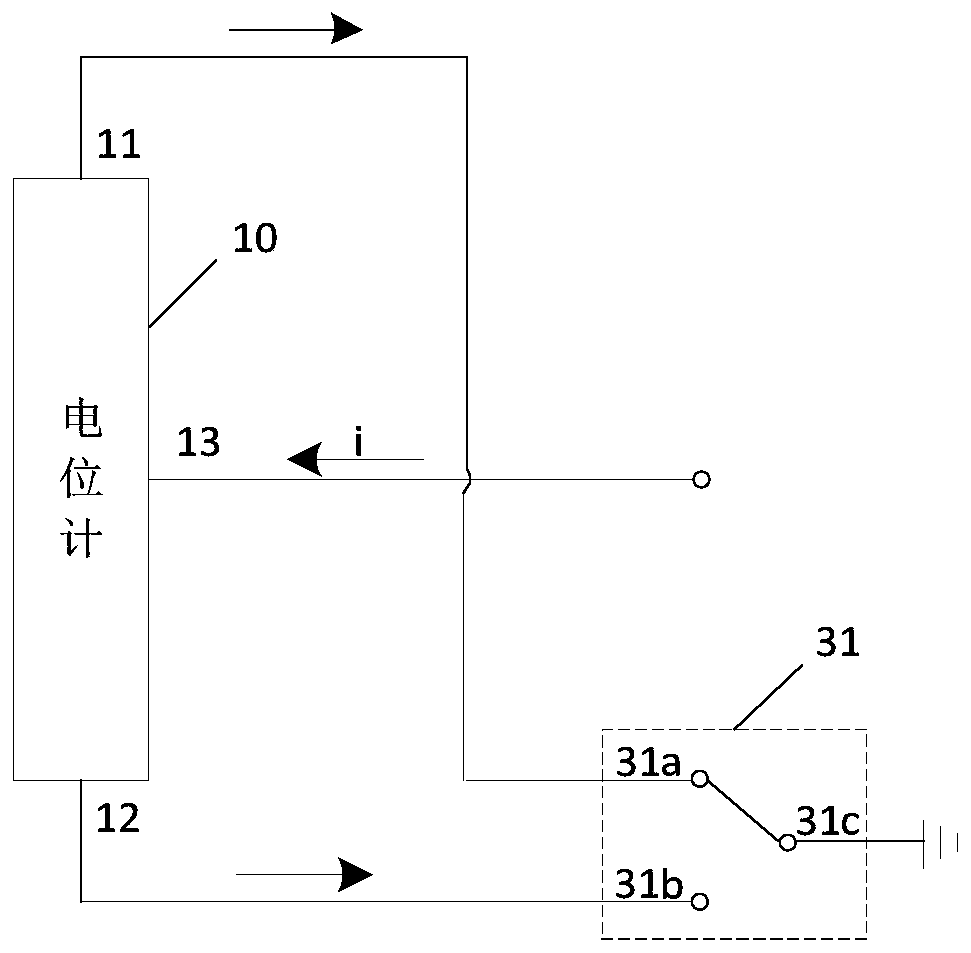 Motor rotor position detection circuit and system