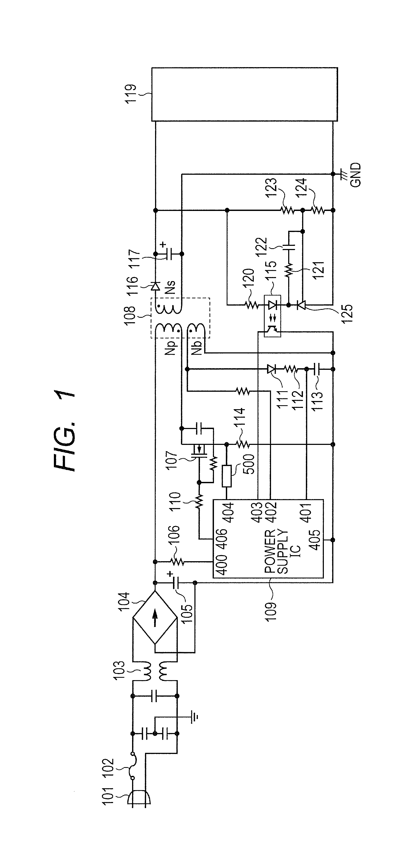 Power supply device and image forming apparatus