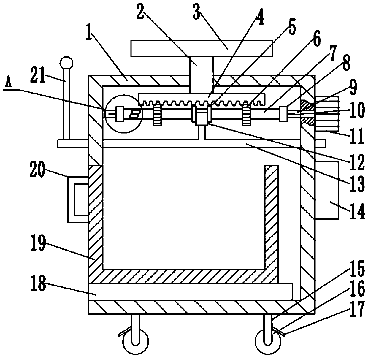 An electronic product display device