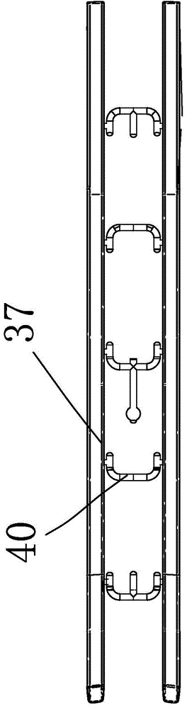 Machine specially used for punching water gap