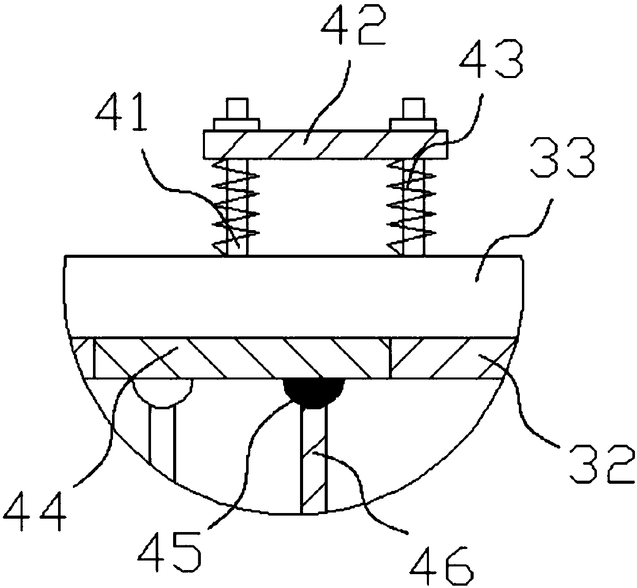 Bamboo splitting machine capable of automatically screening bamboo barrel specification