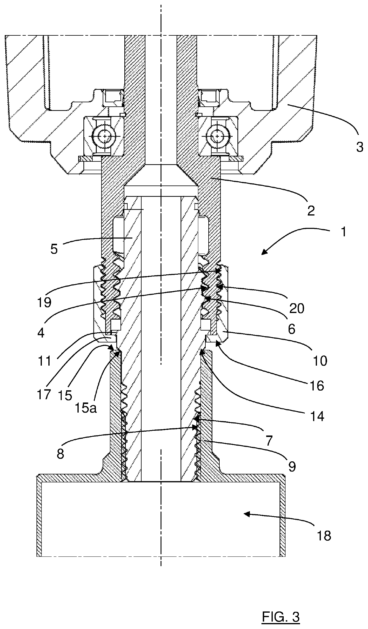 A Tool Holding Arrangement, Thread Insert, Rotatable Shaft and Drill Unit