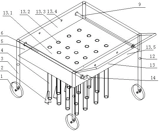 a bean sowing machine