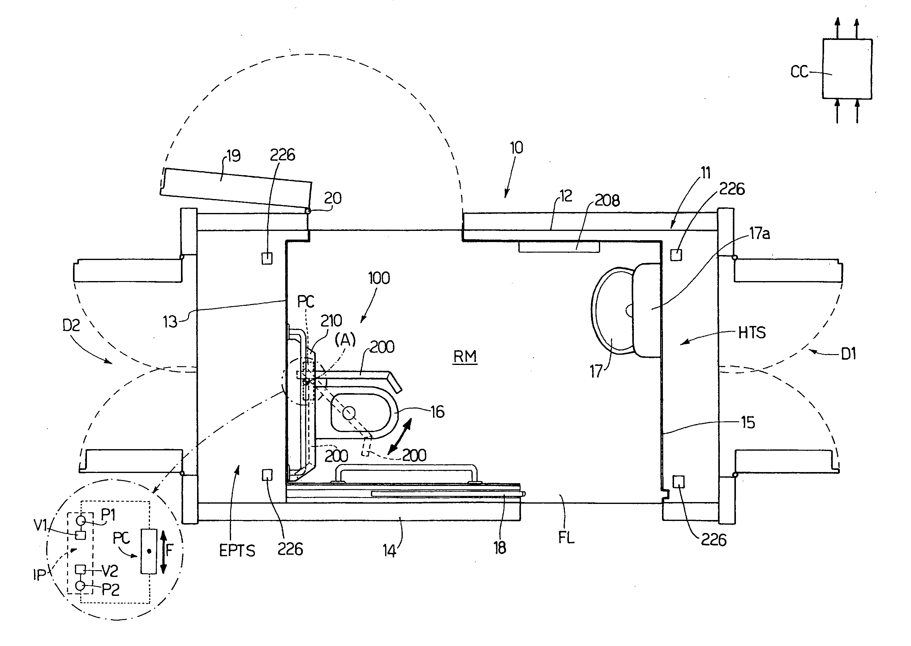 Self-cleaning public toilet and corresponding safety equipment