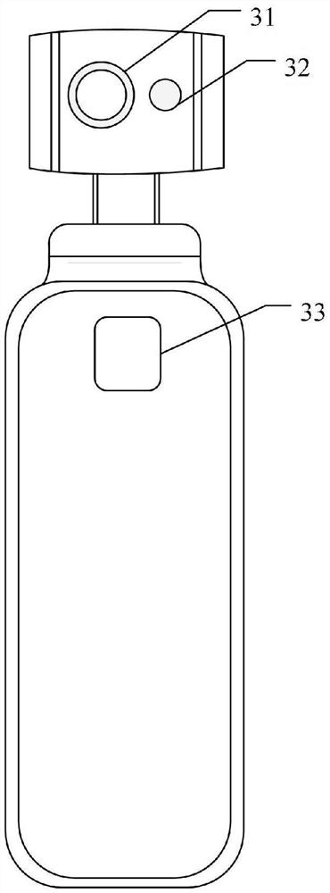 Image shooting method and device, pan-tilt camera and storage medium