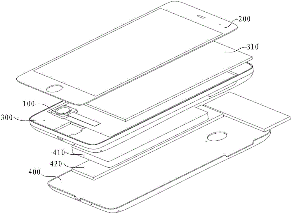 Mobile terminal with fingerprint recognition system