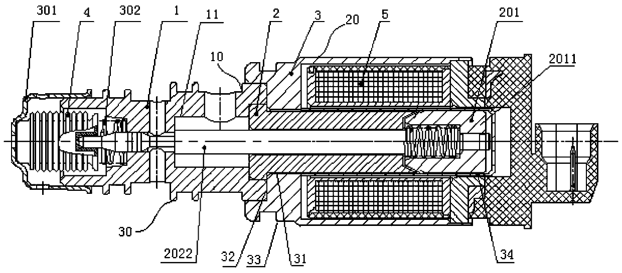 Electronic control valve assembling method and system