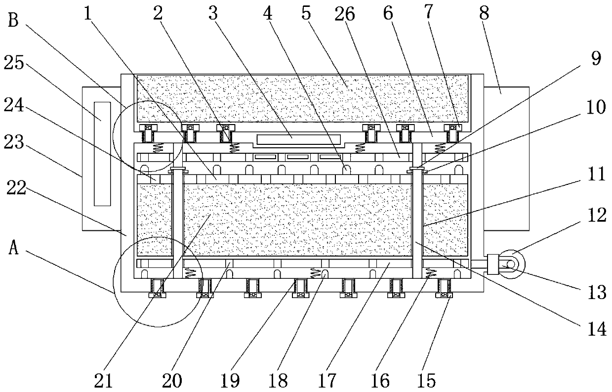 Sandy saline and alkaline land soil remediation device and remediation method thereof