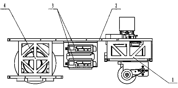 Full driving composite adsorption climbing robot