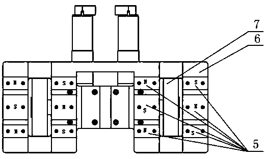 Full driving composite adsorption climbing robot