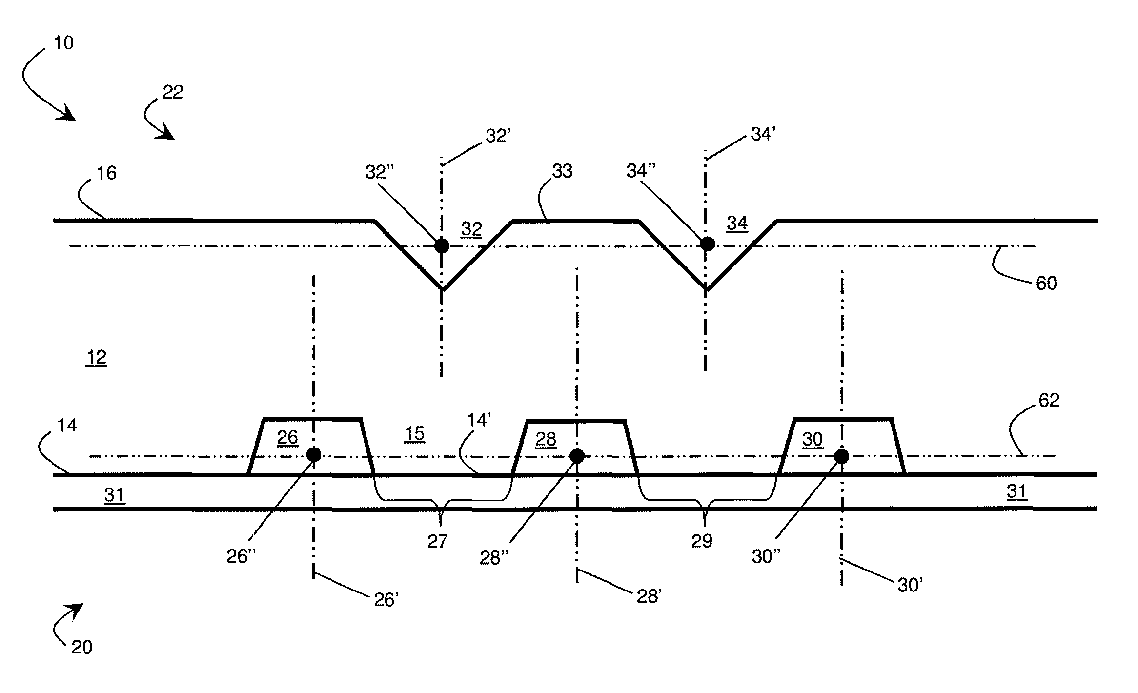 Structures for controlling light interaction with microfluidic devices