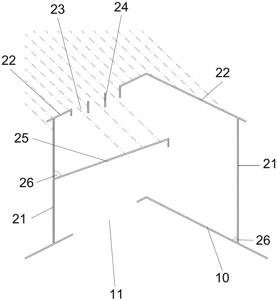 Natural ventilation device for building