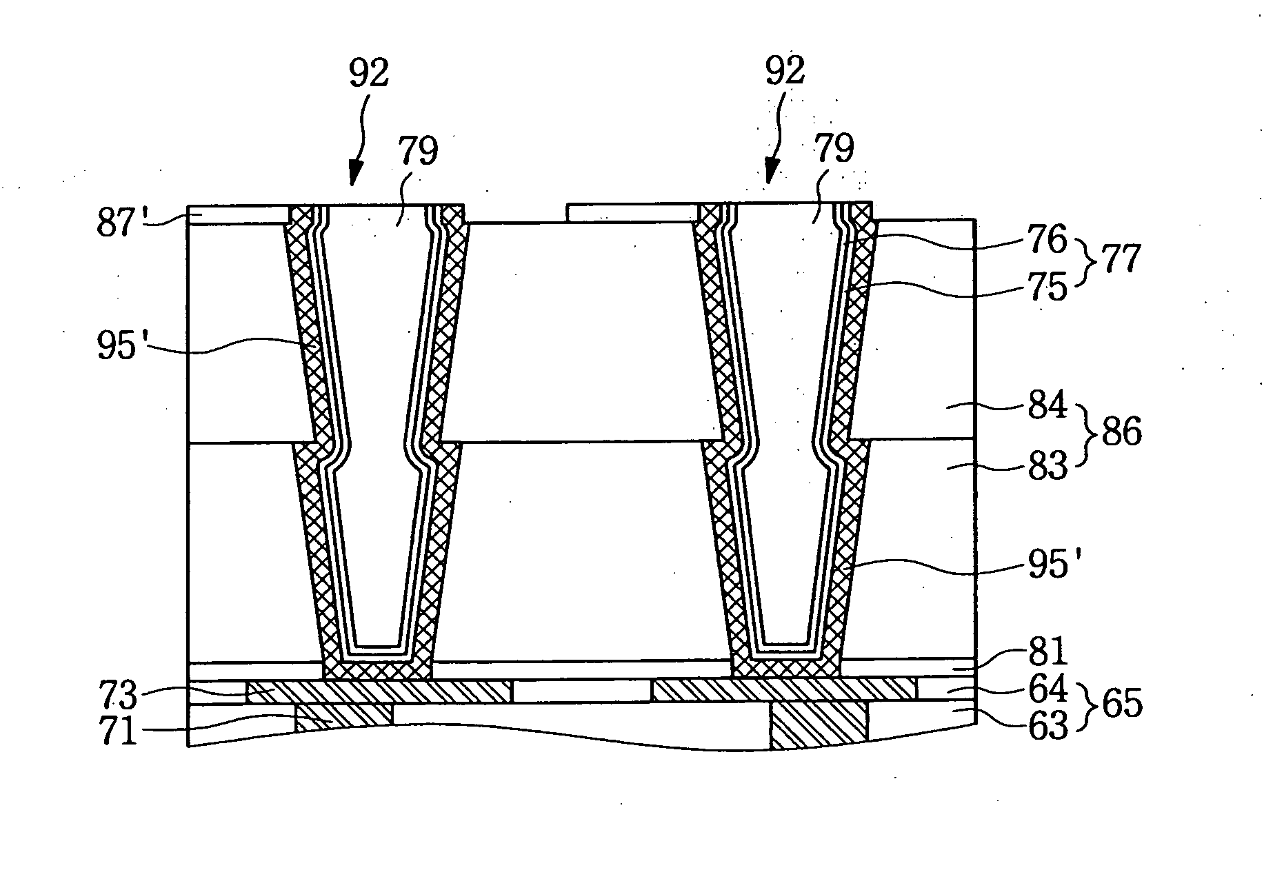 Method of forming semiconductor device having a capacitor