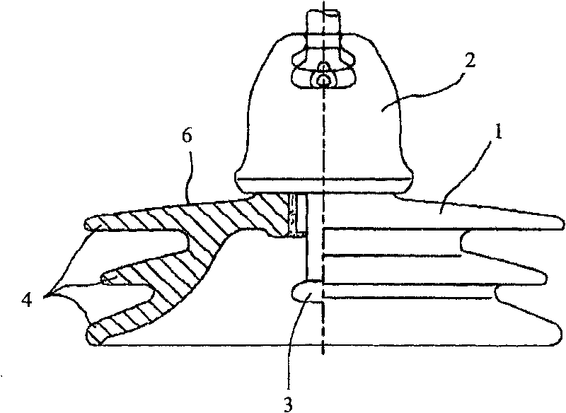 Anti-contamination insulator