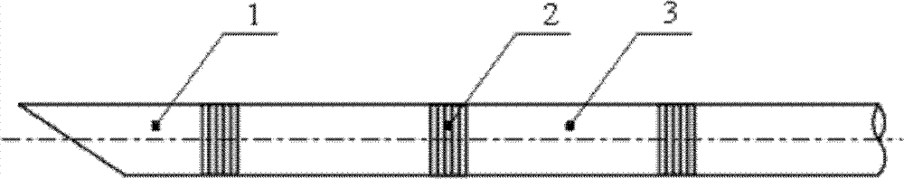 Magnetic-navigation joint type puncture needle