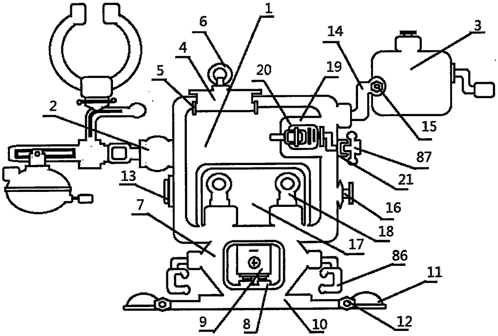 Obstetrical and gynecological double-end nursing device