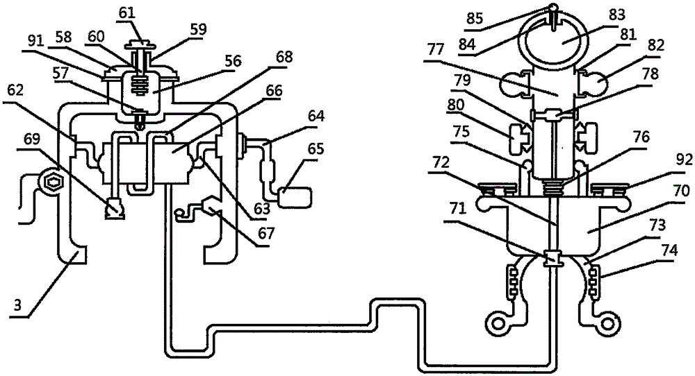 Obstetrical and gynecological double-end nursing device