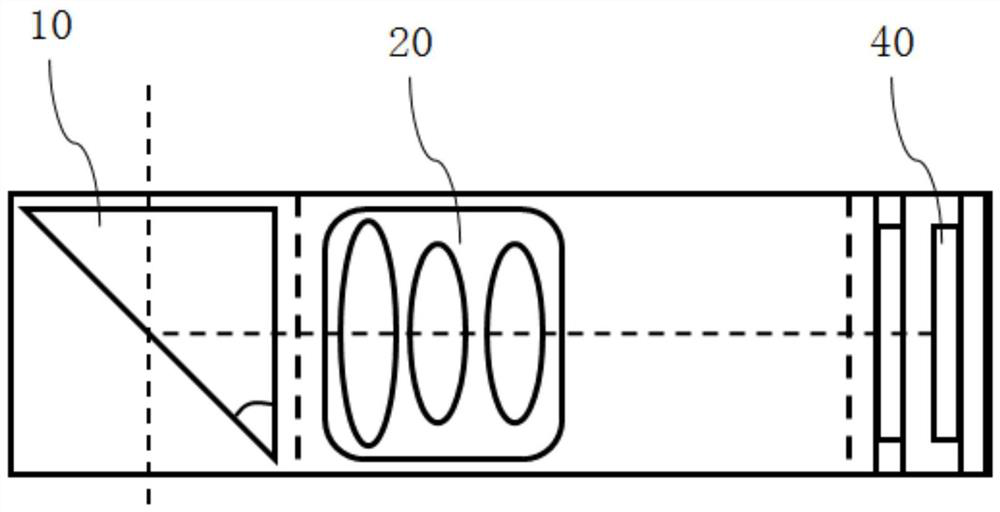 Periscopic camera module and electronic equipment