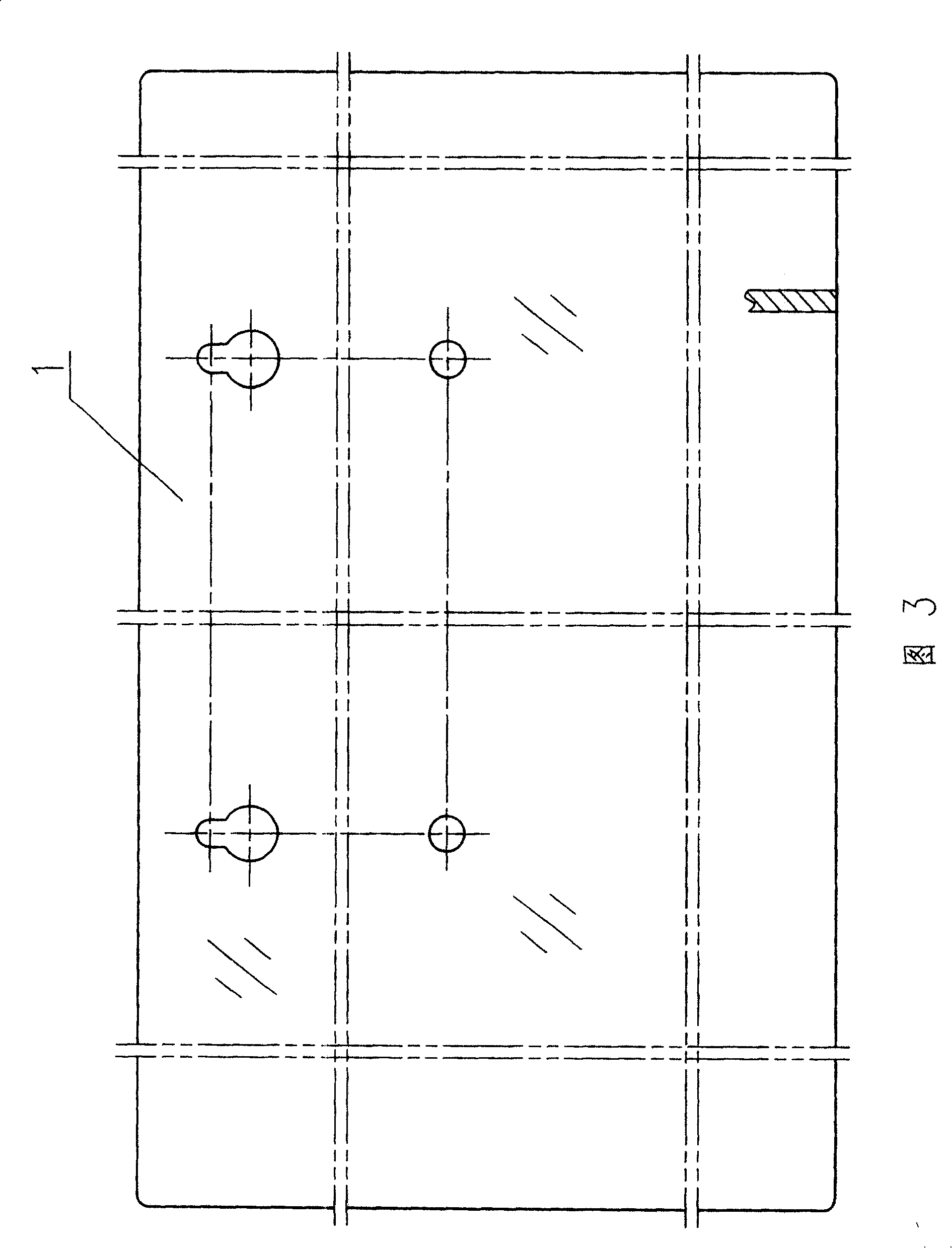 Visible cover on spinning frame heed