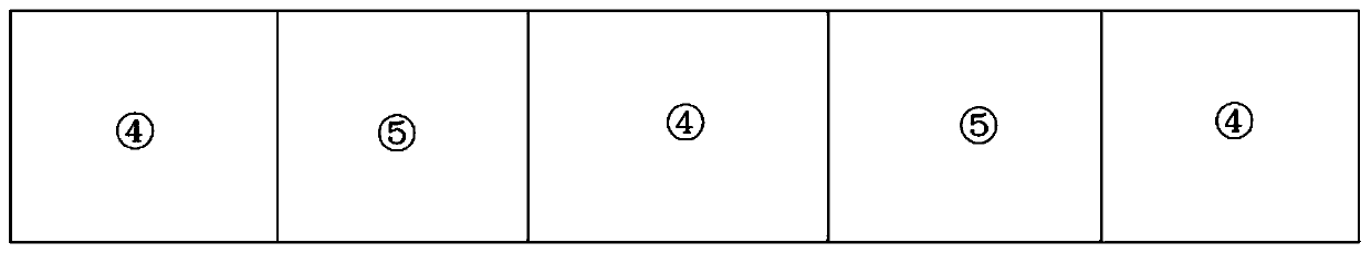 Production method for partial laser holography transfer paper