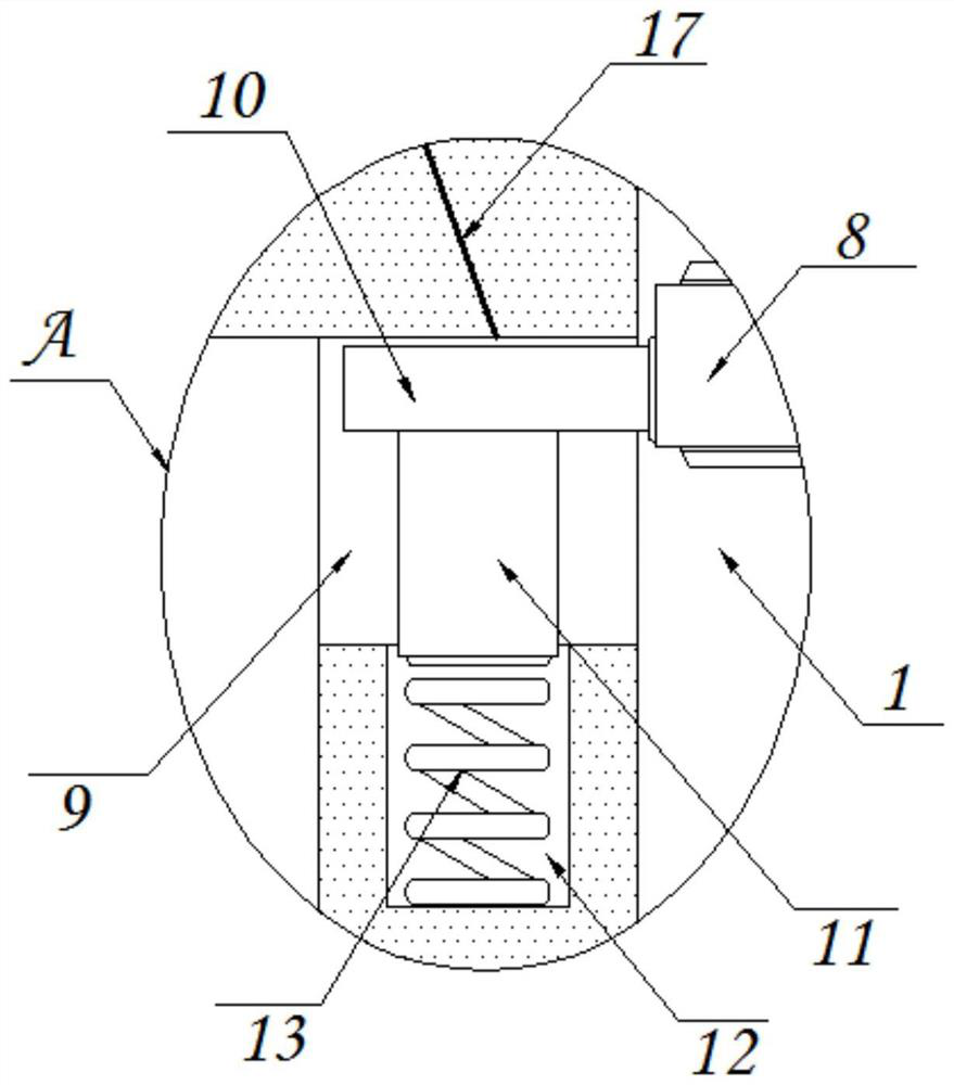 Blow-down valve with dirt collecting function