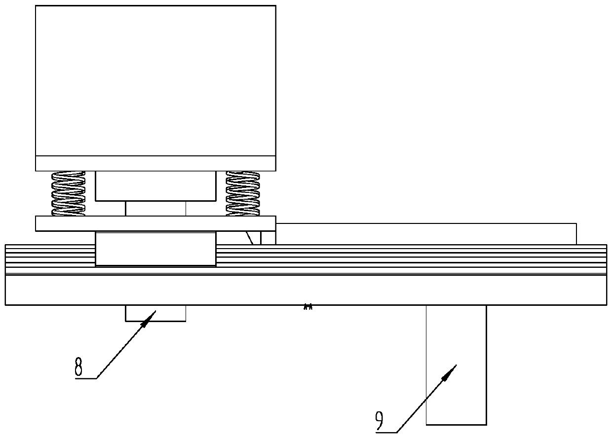 Waste copper binding post pressing block recycling device