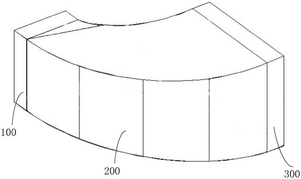 Novel reducing square bend and flue gas pipeline system