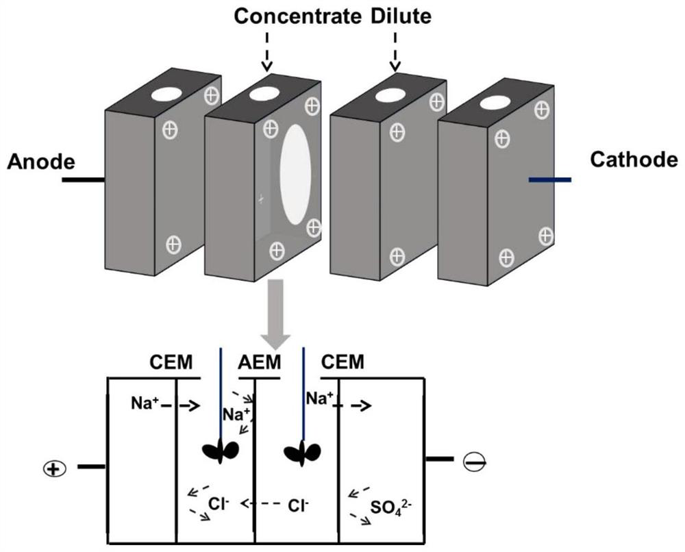 Preparation and Application of an Anion Exchange Membrane Using BMP for Internal Crosslinking