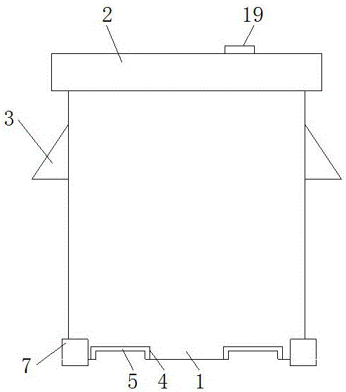 Chemical material barrel capable of providing stable storage environment for chemical materials