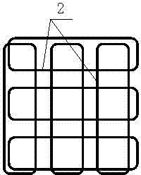 A type of steel area confined concrete rectangular column and its manufacturing method