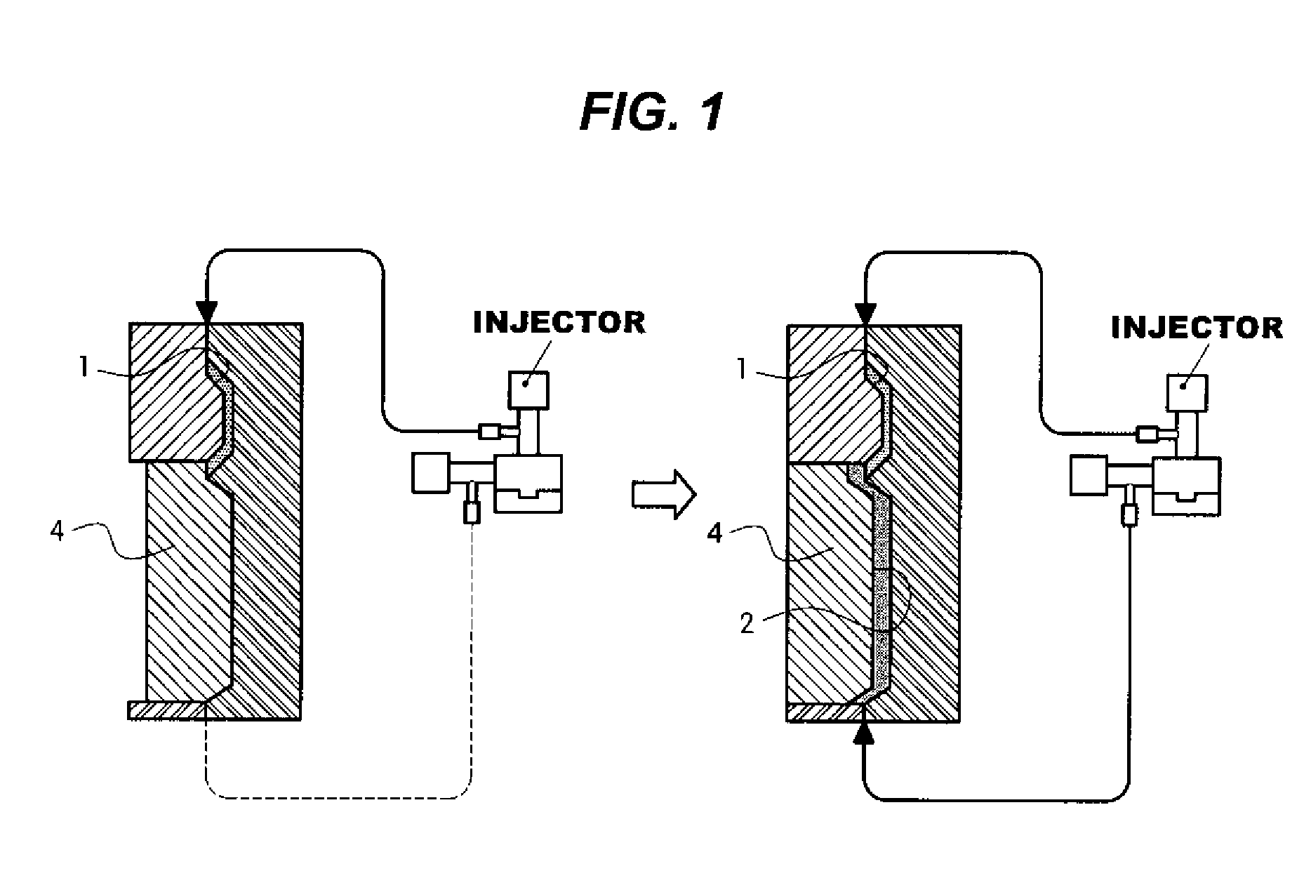 Mold and Method for Producing Two-Color Injection-Molded Parts