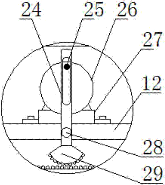 Dust sucking device for barley rice vibrating screen