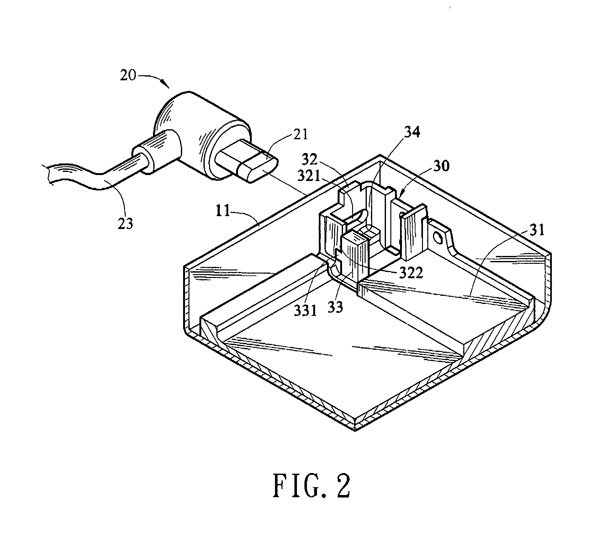 Anti-theft lock structure