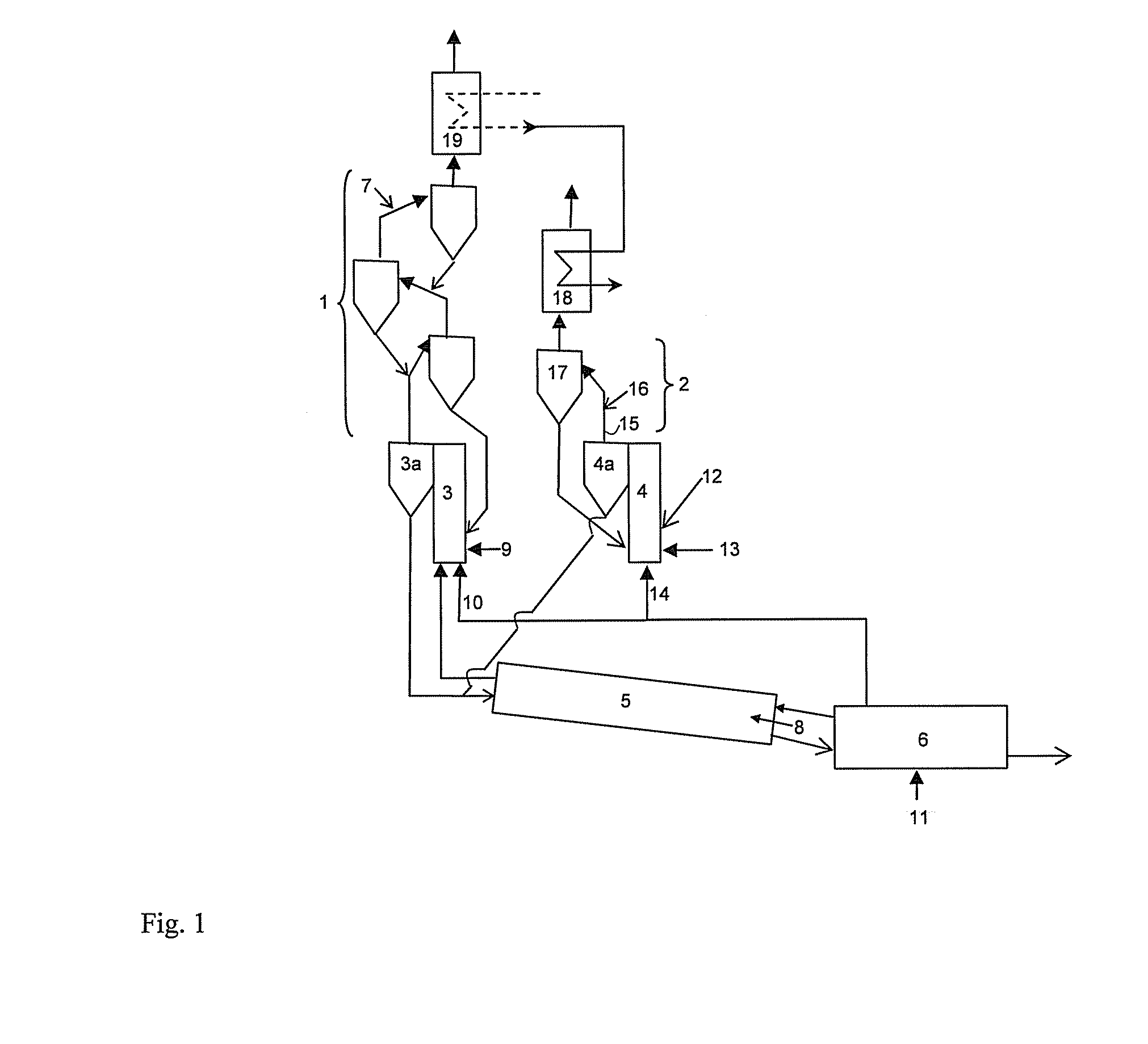 Method and Plant for the Simultaneous Production of Electricity and Cement Clinker