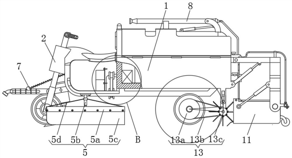 A multifunctional road surface cleaning vehicle