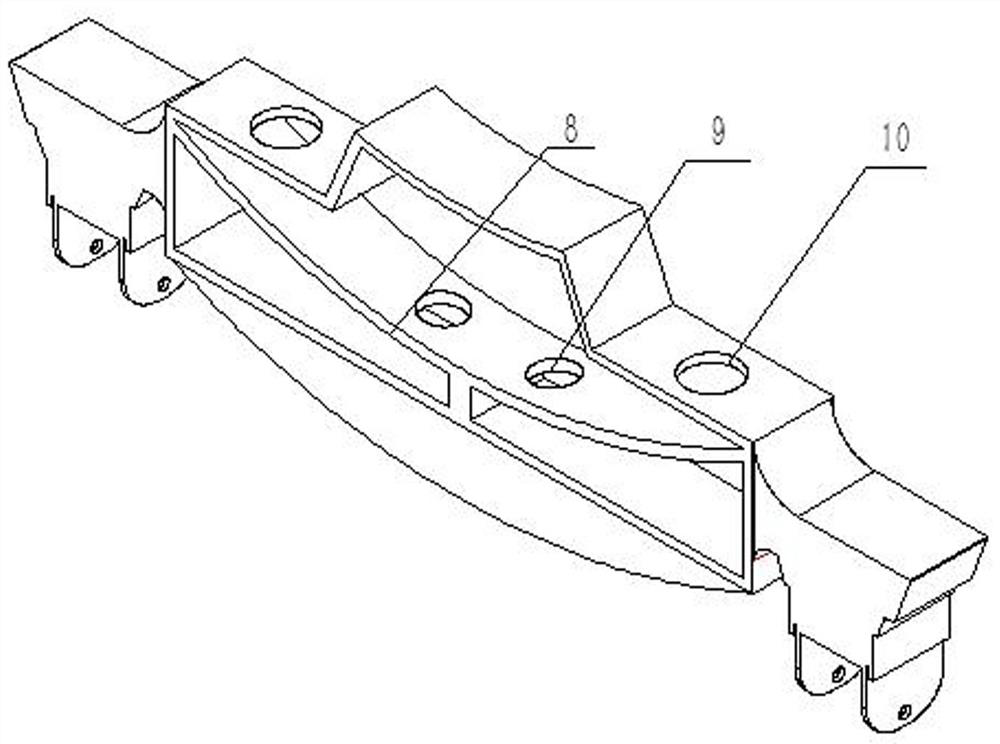 Shield segment floating auxiliary adjusting device