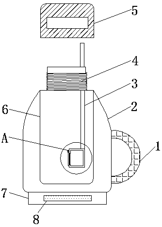 Durable wear-resistant heat insulation kettle