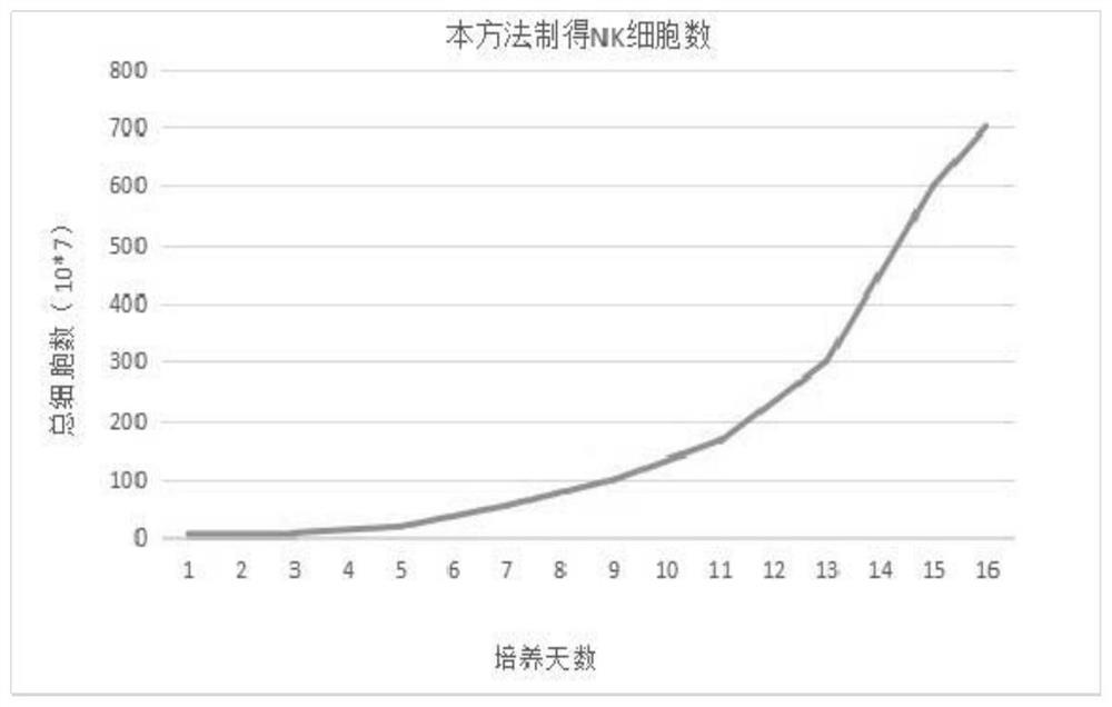 A kind of NK cell with enhanced killing activity and preparation method thereof