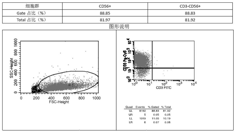 A kind of NK cell with enhanced killing activity and preparation method thereof